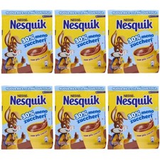 6x Nesquik Cioccolato Solubile lösliche Schokolade weniger 30% Zu Umschlag 300g