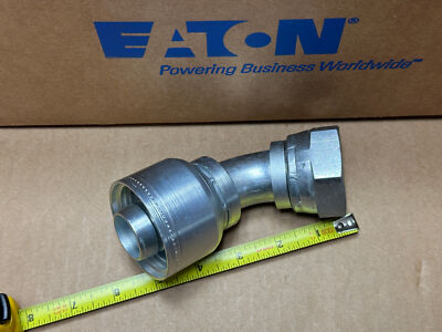 Eaton Weatherhead -20 1-1/4'' JIC 37º 45º Female Swivel Elbow Hose Crimp Fitting