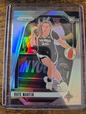2024 Panini Prizm WNBA Kate Martin Silver Holo Prizm Rookie RC #126 Aces