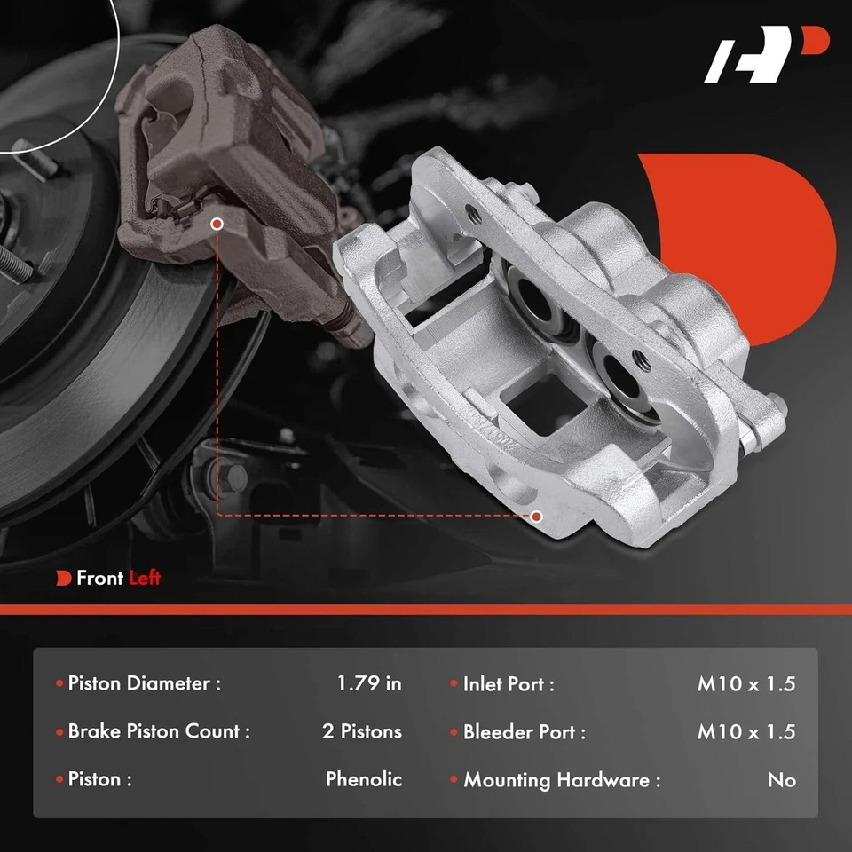 Pinza de freno delantera derecha para GMC Canyon Chevrolet Colorado Pontiac Isuzu i-290 Foto 2 de 4