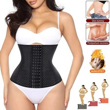 Women Shaper Sauna Sweat Belt for Waist Trainer Exercise Slimming Corset Girdle