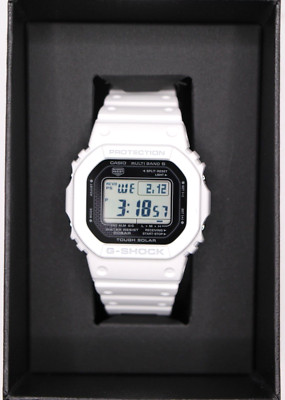 CASIO G-SHOCK GW-5000HS-7JF HERITAGE Series Solar Radio Digital Men Watch White