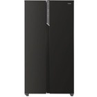 Candy CHSBSV5172EBKN 91cm Frost Free American Fridge Freezer Black E Rated