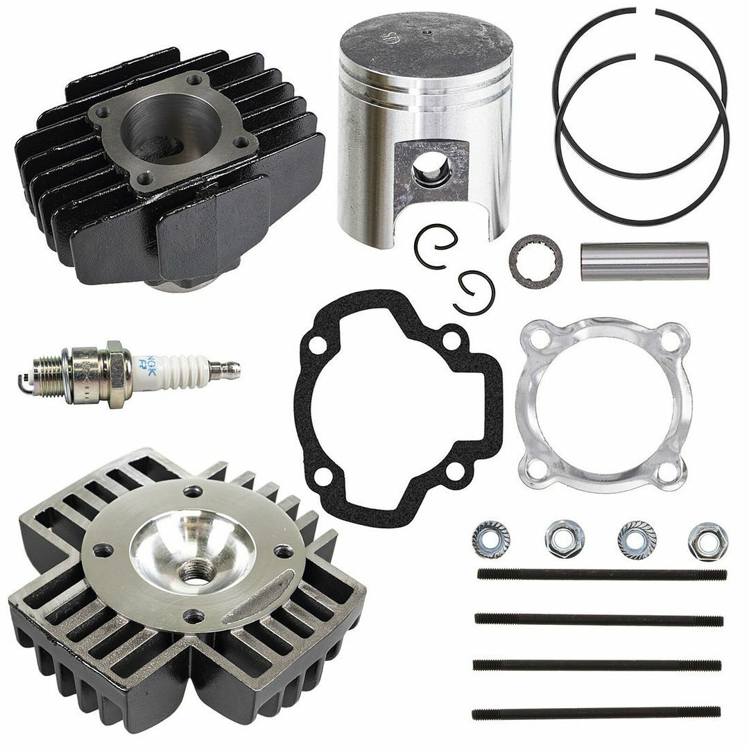 Big Bore Cylinder Piston Gasket Kit For Yamaha PW50 1981-2018 4J2