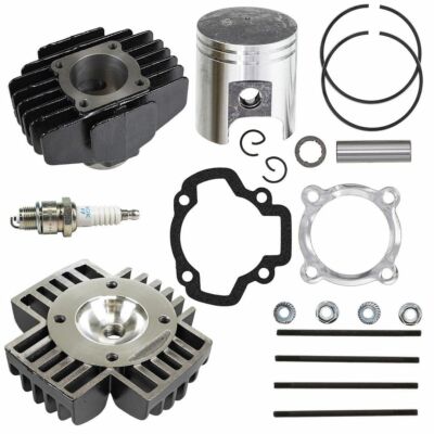 Big Bore Cylinder Piston Gasket Kit For Yamaha PW50 1981-2018 4J2