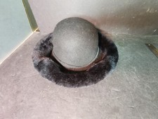Felt Hat with Faux Fur Lady Vintage