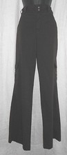 Vintage '90's Gloria Vanderbilt Trouser Size 8 NWT Brown Flare Leg Cargo Pockets