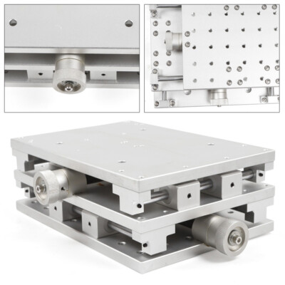 XY Axis 2 Axis Positioning Work Table Laser Marking Machine Adjustable Workbench
