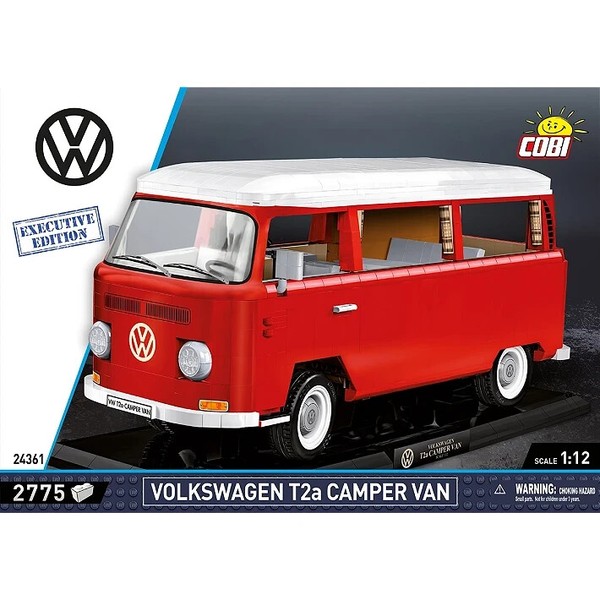 Cobi 24361 Volkswagen T2A Camper Van - Executive Edition-image
