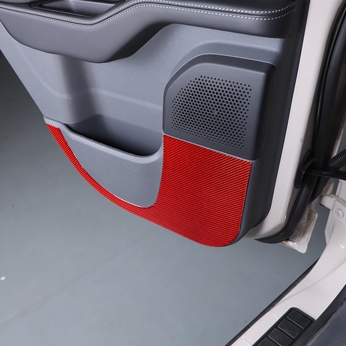 Carbon Door Anti-Kick Panel Guard cover trim sticker For Ineos Grenadier 2022-24 - Picture 7 of 15