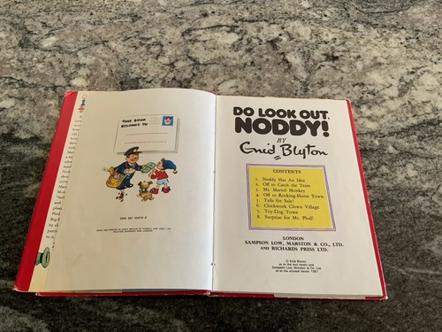 Vintage Noddy Books: No 3, No 12, No 15 And No 24. 1970’s Editions - Picture 18 of 20