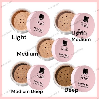 Avon Make Up + Care Mineral Loose Powder Foundation, Mineralpuder