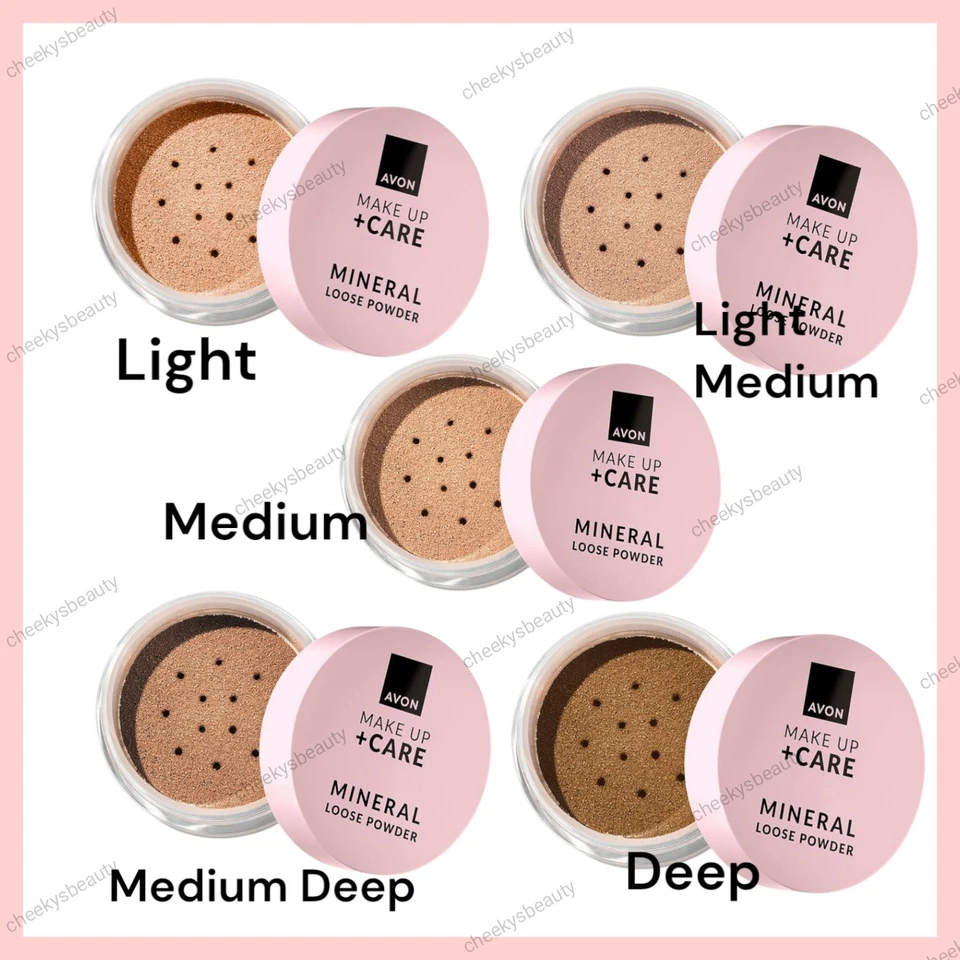 Avon Make Up + Care Mineral Loose Powder Foundation, Mineral Powder