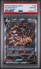 2022 POKEMON SWORD & SHIELD LOST ORIGIN #186 FULL ART/GIRATINA V PSA 10 on eBay