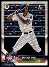 2018 Bowman Draft Brennen Davis Chicago Cubs #BD-47