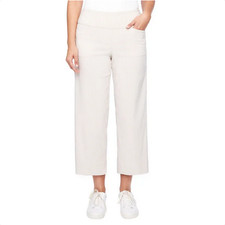 S.C.  CO. Women's Wide Leg Crop Pant  Tan  X-Large