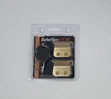 2 Pack BarberShop FX707 Replacement T-Blade 2.0mm Deep Tooth Gold Fxx For Fx787