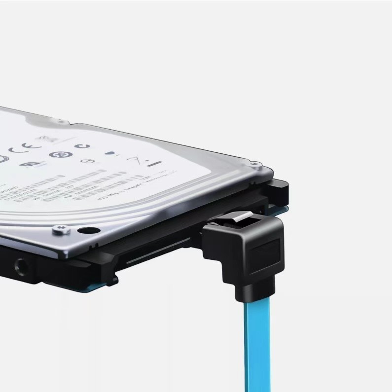 1pcs SATA 3.0 Cable SATA 3.0 6GB/s Right Angle 90 Degree SSD HDD Hard Drive *2