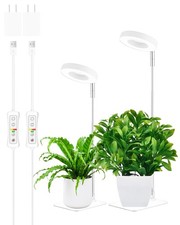Full Spectrum LED Grow Light for Indoor Plants with Timer Adjustable Height