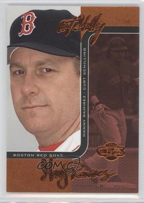 2006 Topps Co-Signers Changing Faces Red 52/150 Manny Ramirez Curt Schilling 0a1