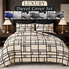 Duvet Cover Set Reversible King Size Duvet Cover Set Double Bedding Sets Single