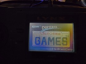 Atari Lynx Model 1 Console With 3 Games Case AC Adapter Tested Working READ!!!