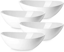 9" Serving Bowls, Large Serving Dishes for Wedding and Dinner Parties, 36 Oz ...