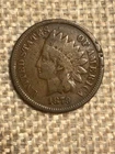 1879 Indian Head Cent Penny - Very Good VG Detail