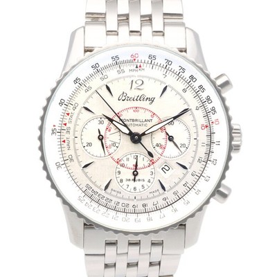 BREITLING Navitimer Montbrillant Watches A41330 Stainless Steel Chronograph used