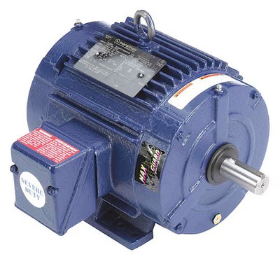Marathon 215Ttfcd6807 Three-Phase Severe Duty Motor, 10 Hp, 215T Frame,