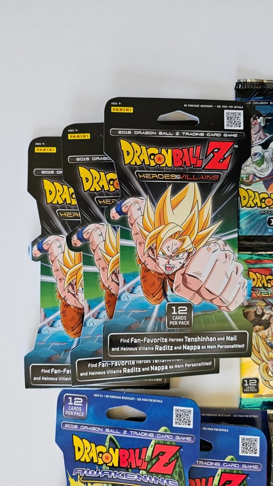 Dragon Ball Z Pack Lote Sellado de Fábrica NUEVO Mazo de Inicio Booster Promo Cartas DBZ Foto 2 de 4