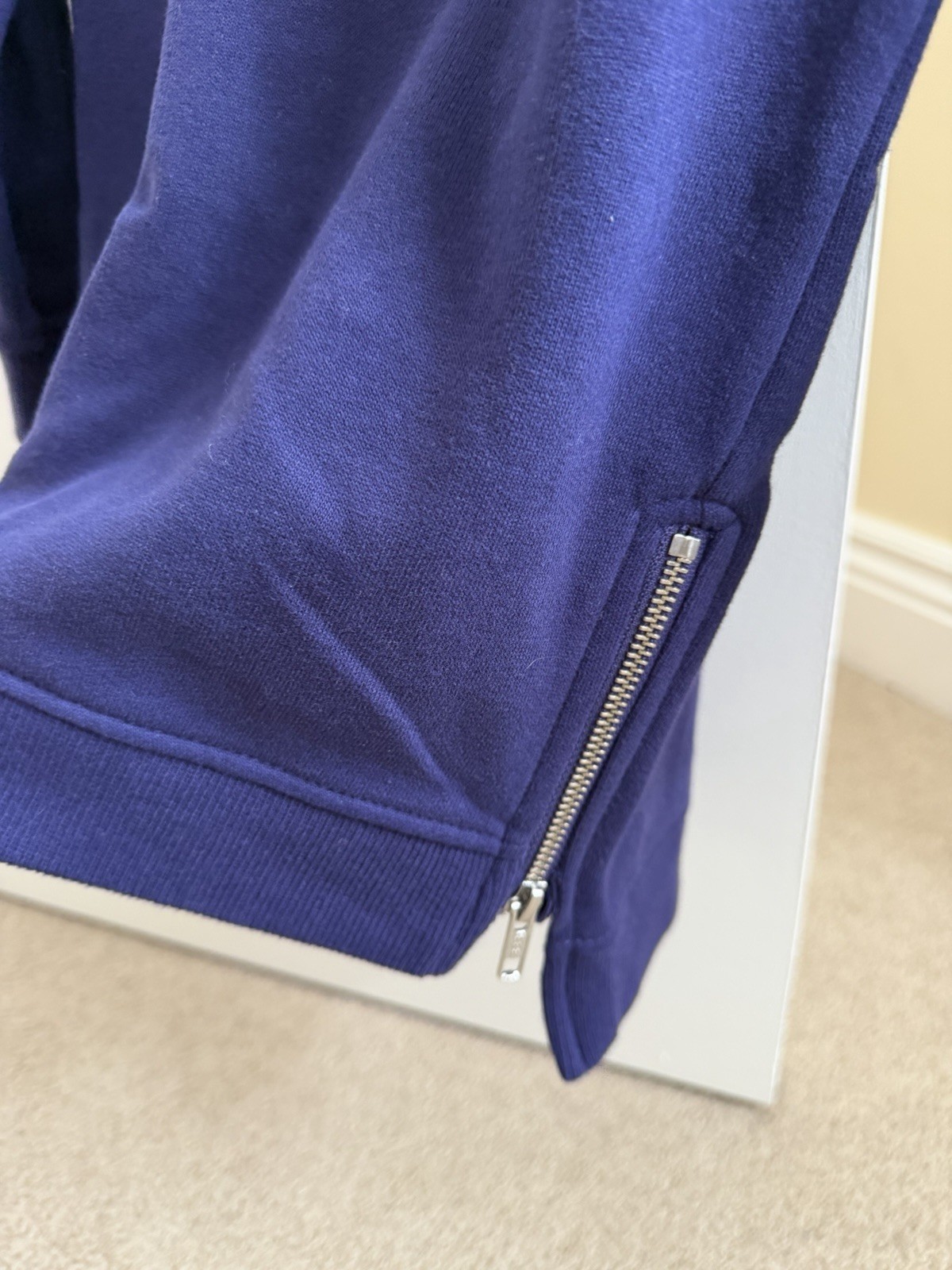 Next Girls Purple Shine Jumper 4 Years Excellent Condition image 3
