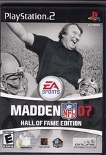 Madden NFL 07: Hall of Fame Edition (Sony PlayStation 2, 2006) GREAT CONDITION!!