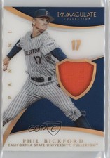 2015 Panini Immaculate Collegiate Numbers Memorabilia /99 Phil Bickford #73 0s5