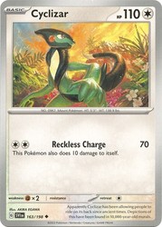 Cyclizar 163/198 Scarlet & Violet Base Set Uncommon