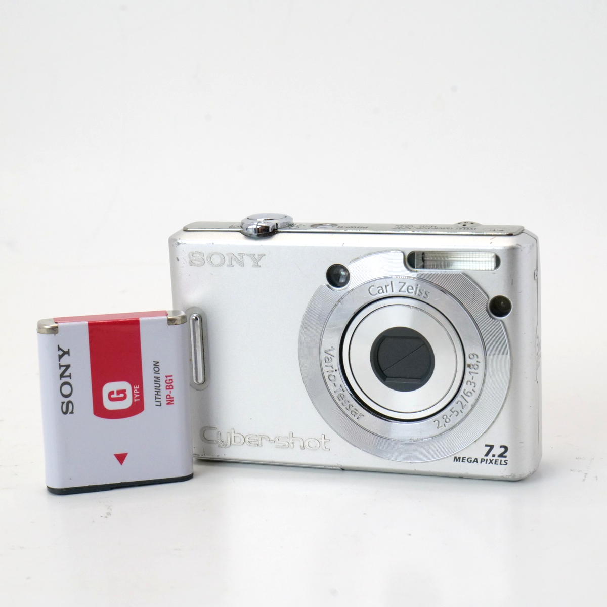 (はる)美品★Sony Cyber-shot DSC-W35コンパクトデジ Sony Cyber-shot DSC-W35 7.2MP Digital Camera - Silver for