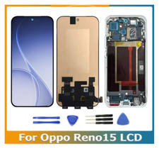 Original AMOLED Display LCD Screen Touch Digitizer Frame For Oppo Reno15 CPH2825