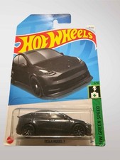 2024 Hot Wheels 15/250 Tesla Model Y 3/10 HW: Green Speed {Black}