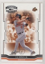 2005 Donruss Throwback Threads Cal Ripken Jr #281 HOF 0l2