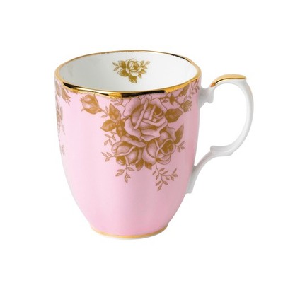 Royal Albert 100 Years 1960 Mug 14.1 oz Golden Rose