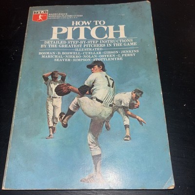 How to Pitch Detailed Step-By-Step Instructions MOB 1971 Grossett & Dunlap VG FS