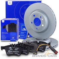 ATE Bremsscheiben+Ceramic BelÄGe+Wk Hinten FÜR Mercedes C-KLASSE W205 S205