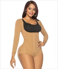 Equilibrium Fajas Colombianas Post Op High back body boyshort style - C9015 MOCA