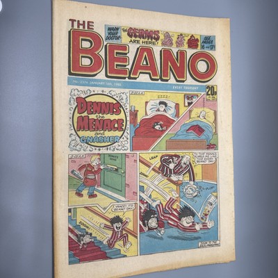 THE BEANO Issue No. 2374 - January 16th 1988 - Weekly Comic Book DC Thomson