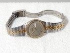 Vintage Seiko Men's Day Date Jewels Quartz Watch Gray Dial PARTS REPAIR NO CROWN — photo 7
