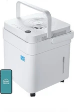 Midea Cube 3.17-Gal 20-Pt 2-Speed 1500 Sq Ft Dehumidifier Wi-Fi White MAD20S1QWT
