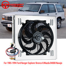 Radiator Shroud Electric Fan Kits For 1985-1994 Ford Ranger Explorer Bronco Ii Radiator Shroud Electric Fan Kits For 1985-1994 Ford Ranger Explorer Bronco Ii