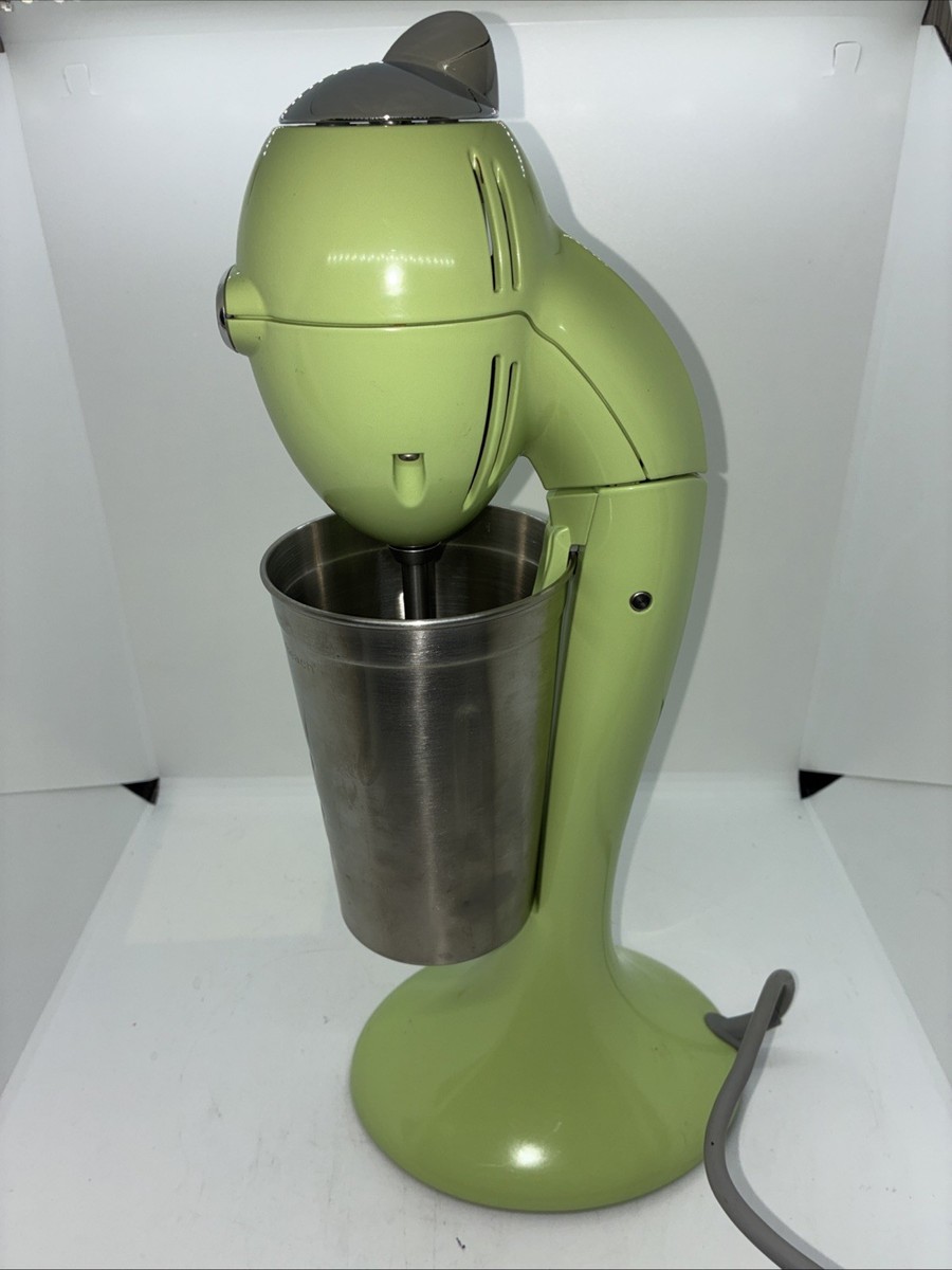Hamilton Beach Milkshake Mixer Maker With Cup Green Retro Model