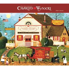 Carousel Calendars,  Wysocki Americana Deluxe 2026 Wall Calendar