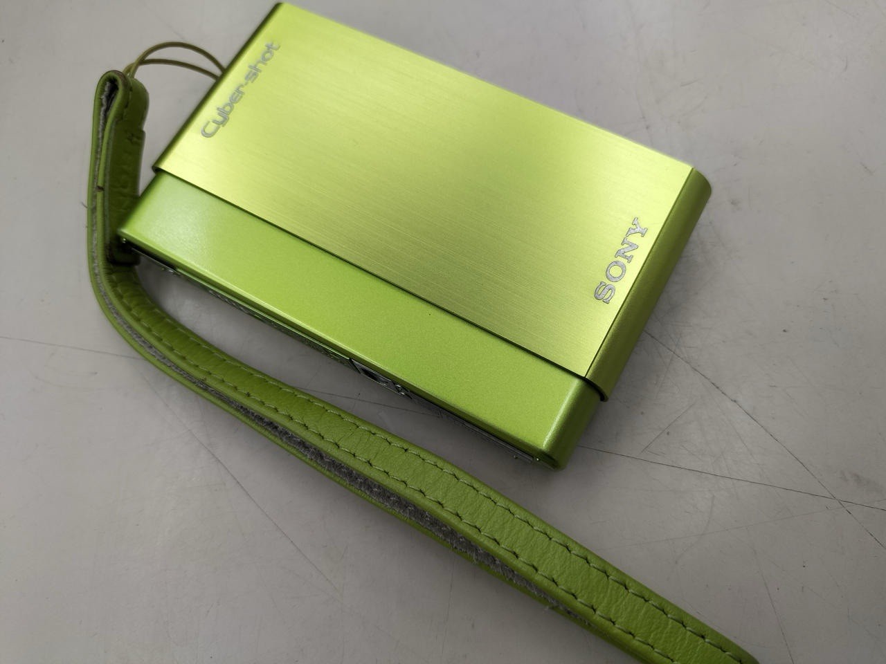 Sony Cyber-shot DSC-T77 10.1MP Digital Camera - Green Tested